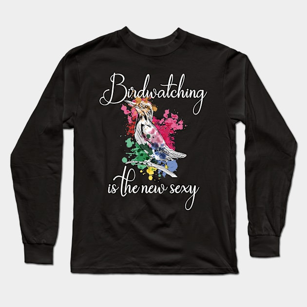 Birdwatching is the new sexy Long Sleeve T-Shirt by Jabinga